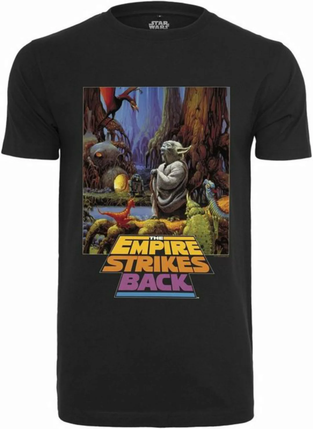 Merchcode T-Shirt Merchcode Herren Star Wars Yoda Poster Tee (1-tlg) günstig online kaufen
