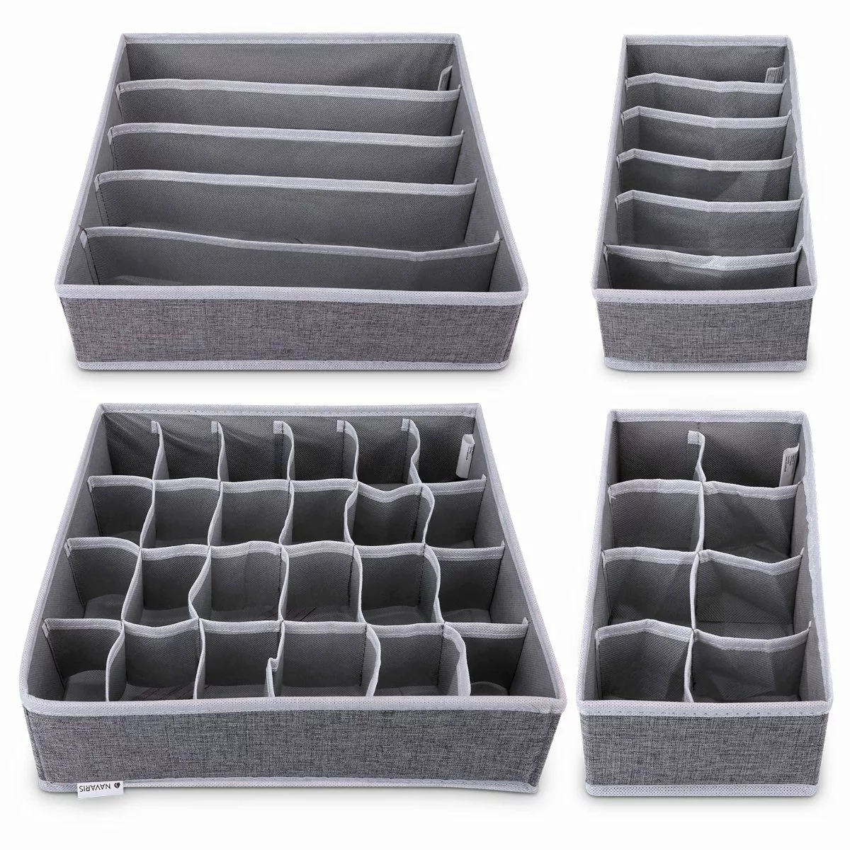 Navaris Aufbewahrungsbox Organizer für Wäsche - günstig online kaufen