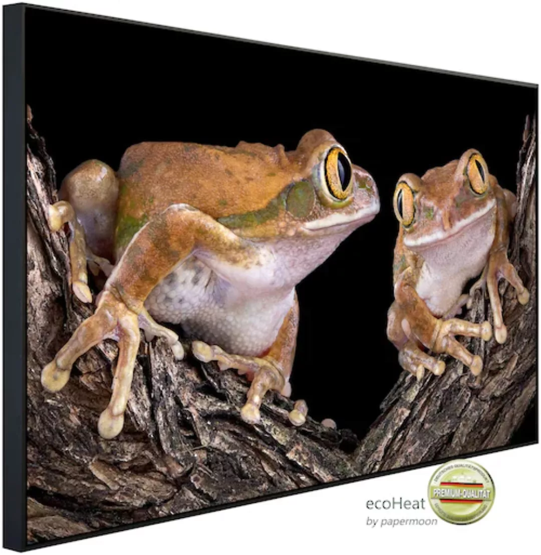 Papermoon Infrarotheizung »Froschliebe mit großen Augen« günstig online kaufen