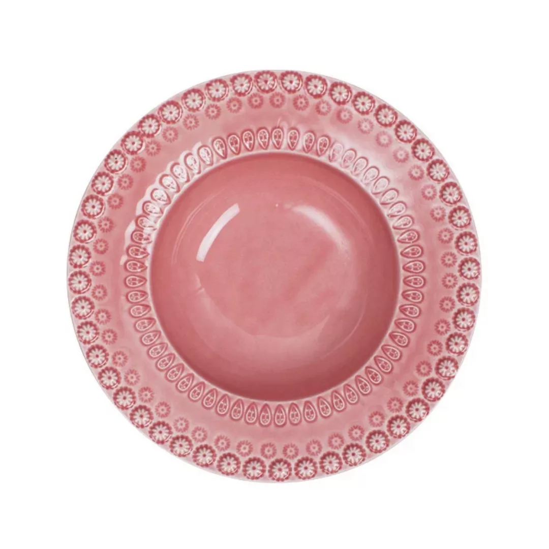 Daisy tiefer Teller Ø 21cm rosa günstig online kaufen
