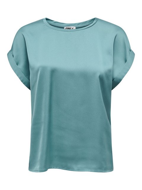 ONLY T-Shirt Glänzendes Silky Shirts Oberteil mit Seiden Optik ONLLIEKE S/S günstig online kaufen