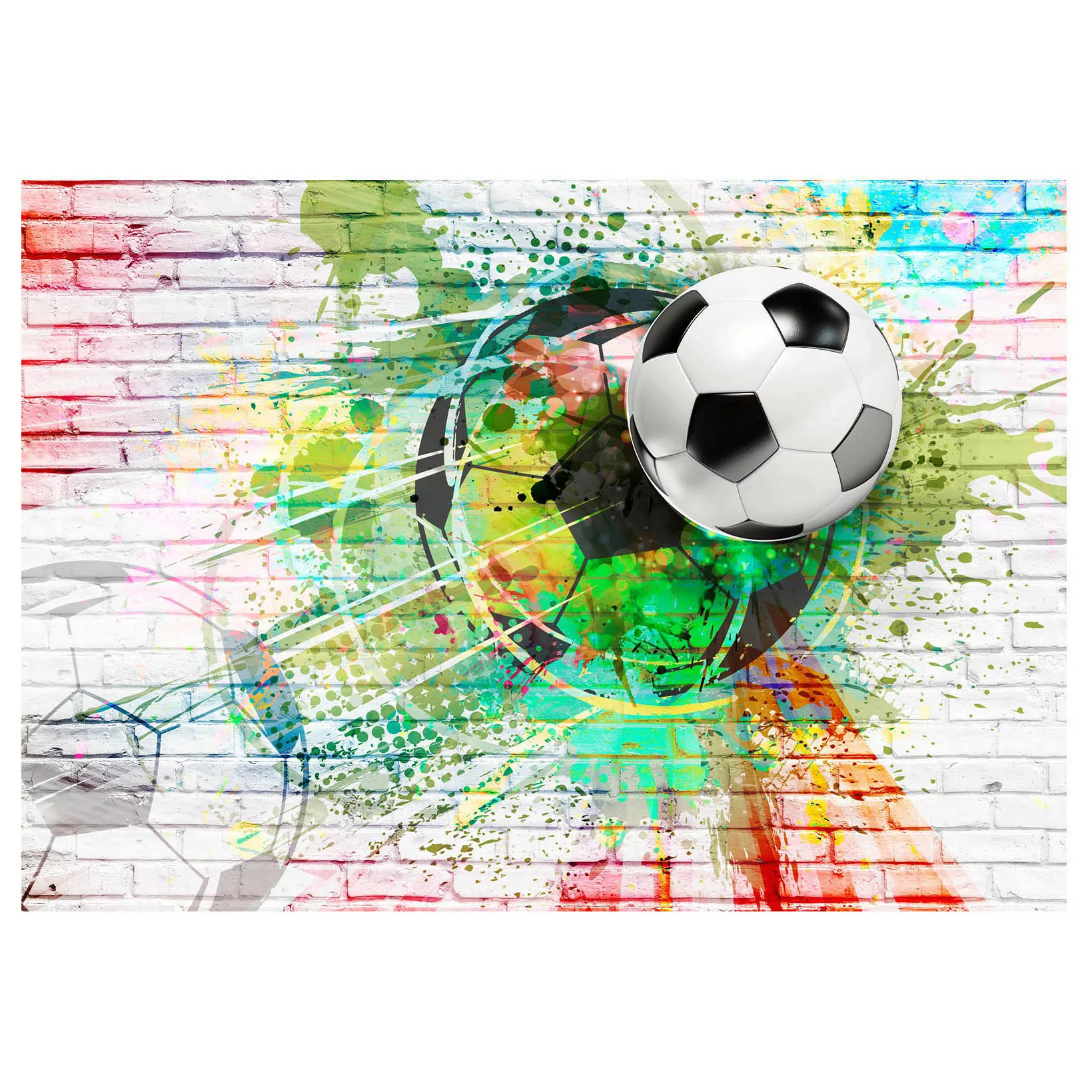home24 Fototapete Colourful Sport günstig online kaufen