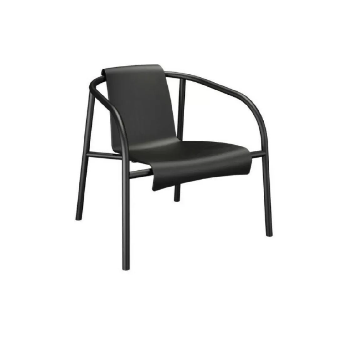 Nami Outdoor Lounge-Stuhl schwarz günstig online kaufen