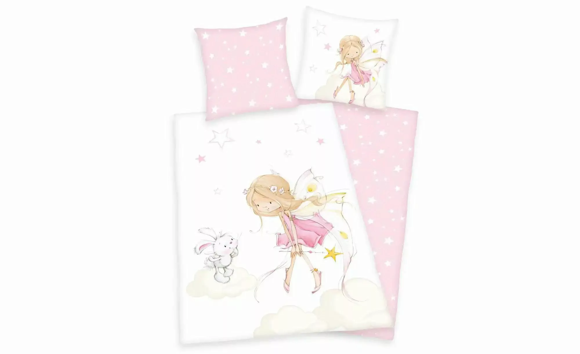 Baby Best Kinderbettwäsche »Little Fairy«, mit niedlichem Feen-Motiv günstig online kaufen