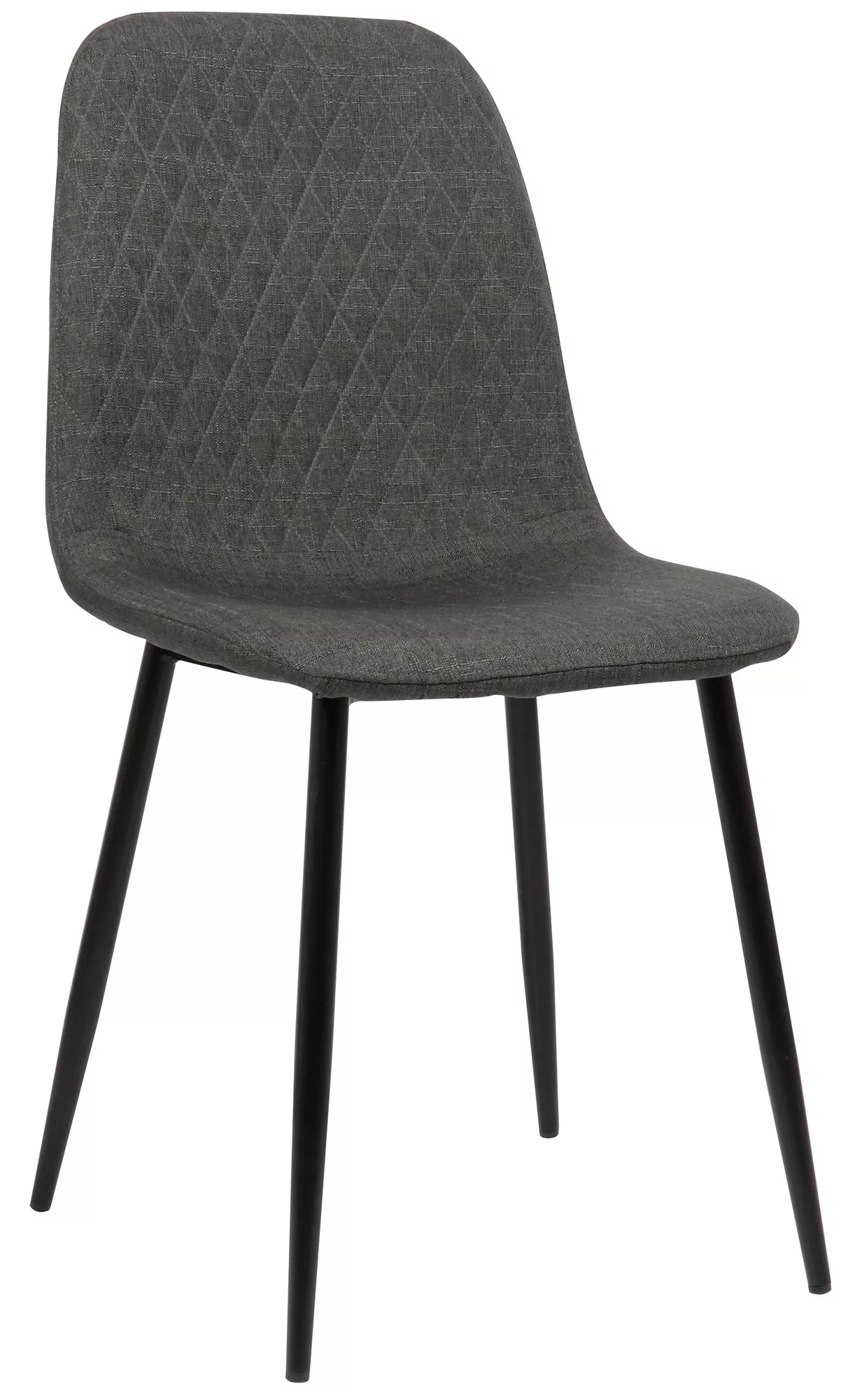 Stuhl Giverny-dunkelgrau-Stoff günstig online kaufen