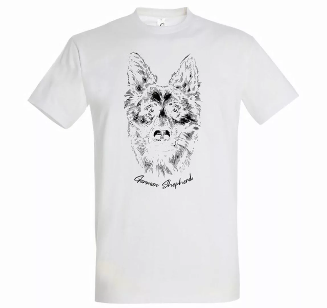 Youth Designz Print-Shirt German Shepherd Herren T-Shirt mit modischem Fron günstig online kaufen