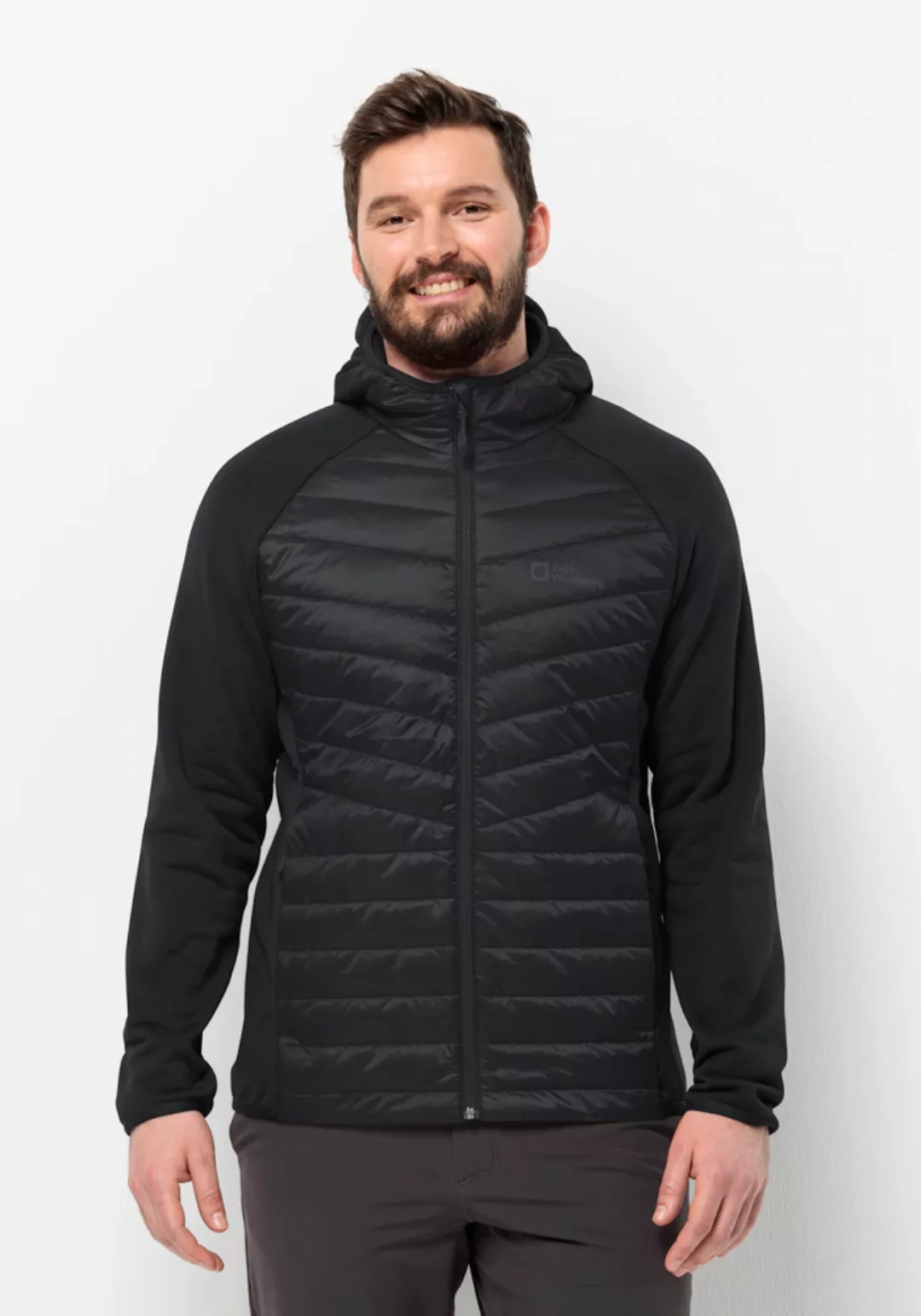 Jack Wolfskin Hybridjacke "ROUTEBURN PRO HYBRID M", mit Kapuze günstig online kaufen