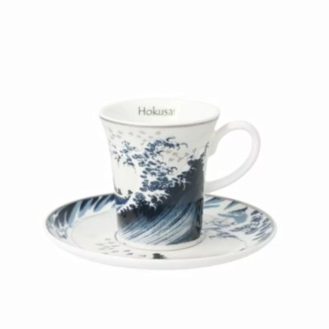 Goebel Espressotasse Katsushika Hokusai - Die Welle II bunt günstig online kaufen