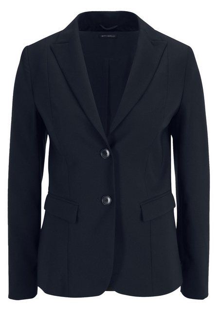 Betty Barclay Jackenblazer Blazer Kurz Einreiher 1/1 Arm, Dark Sky günstig online kaufen