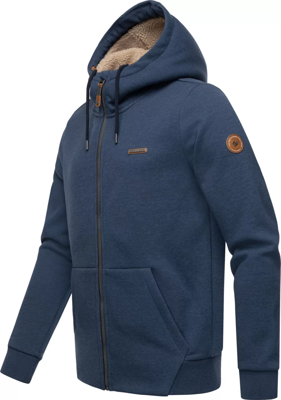 Ragwear Kapuzensweatjacke "Fabbian", Herren Basic Sweatjacke mit kuschelige günstig online kaufen