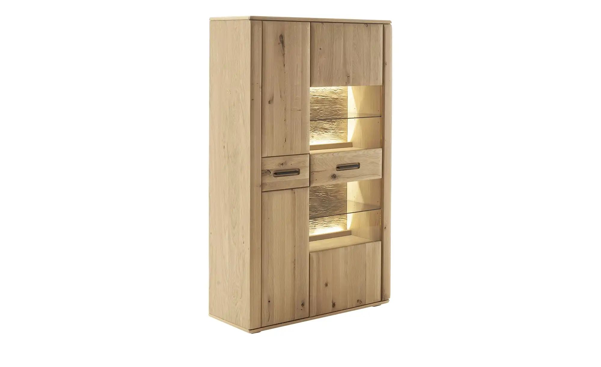 Woodford Highboard  Alesio ¦ holzfarben ¦ Maße (cm): B: 94 H: 157 T: 37 Kom günstig online kaufen