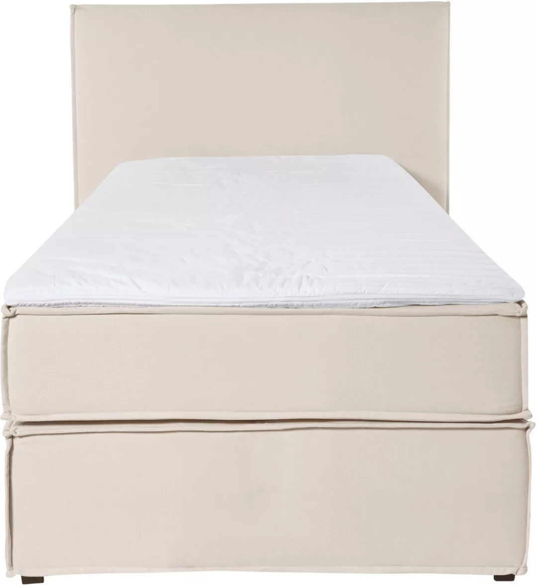 LeGer Home by Lena Gercke Boxspringbett "Yuma", incl. Topper, in 4 Breiten, günstig online kaufen