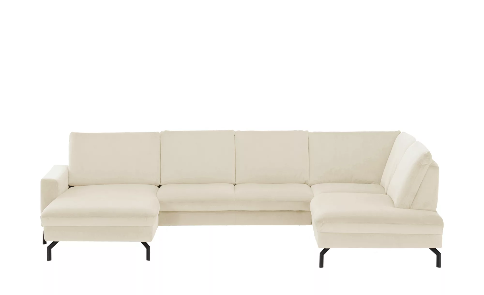 meinSofa Wohnlandschaft  Grace ¦ creme ¦ Maße (cm): B: 332 H: 89 T: 220.0 P günstig online kaufen