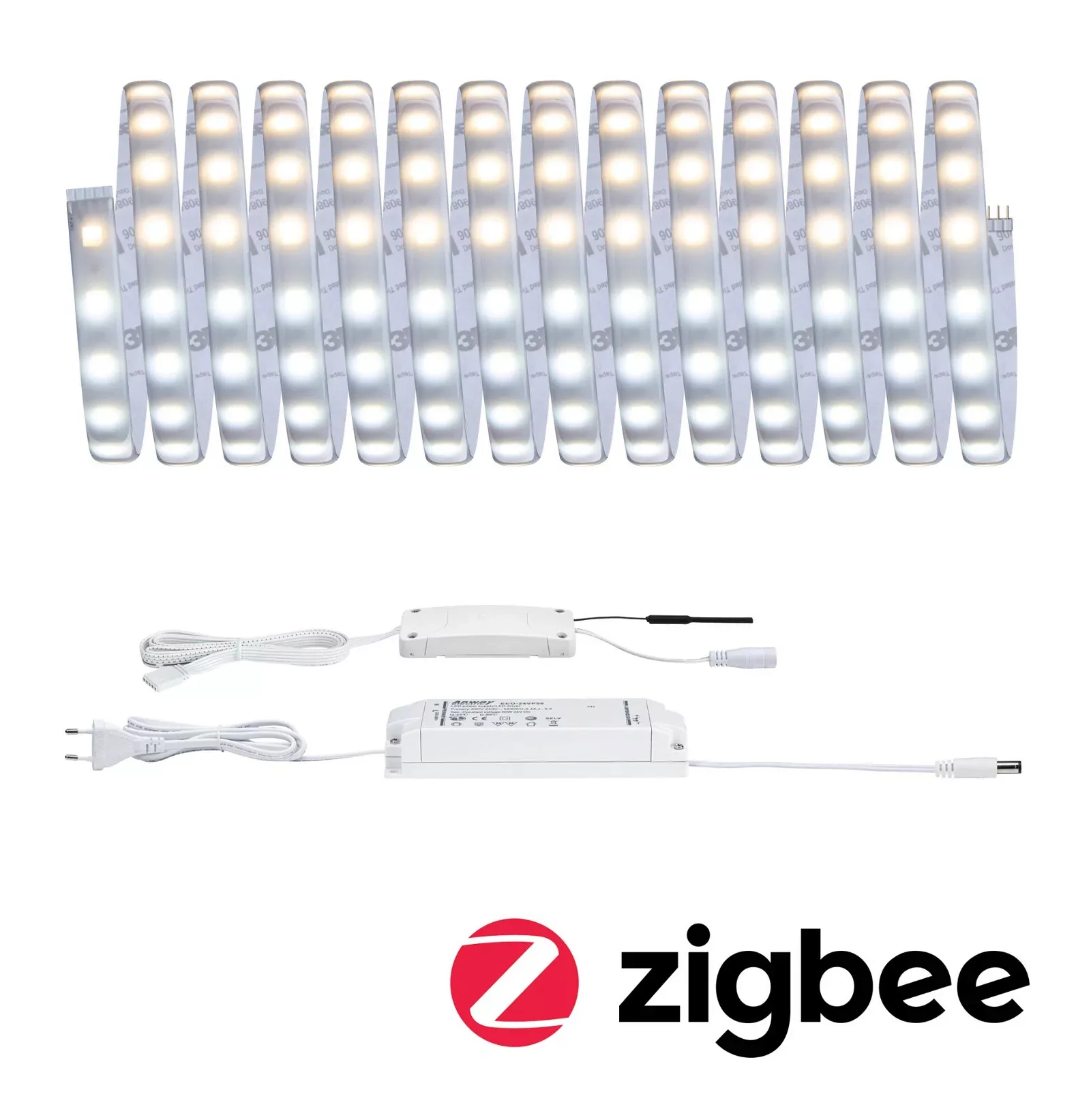 Paulmann MaxLED 500 Basisset IP44 CCT ZigBee 5m günstig online kaufen