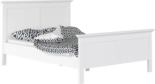 Home affaire Bett "Paris Bettgestell, Doppelbett,", mit Kassetten-Optik an günstig online kaufen
