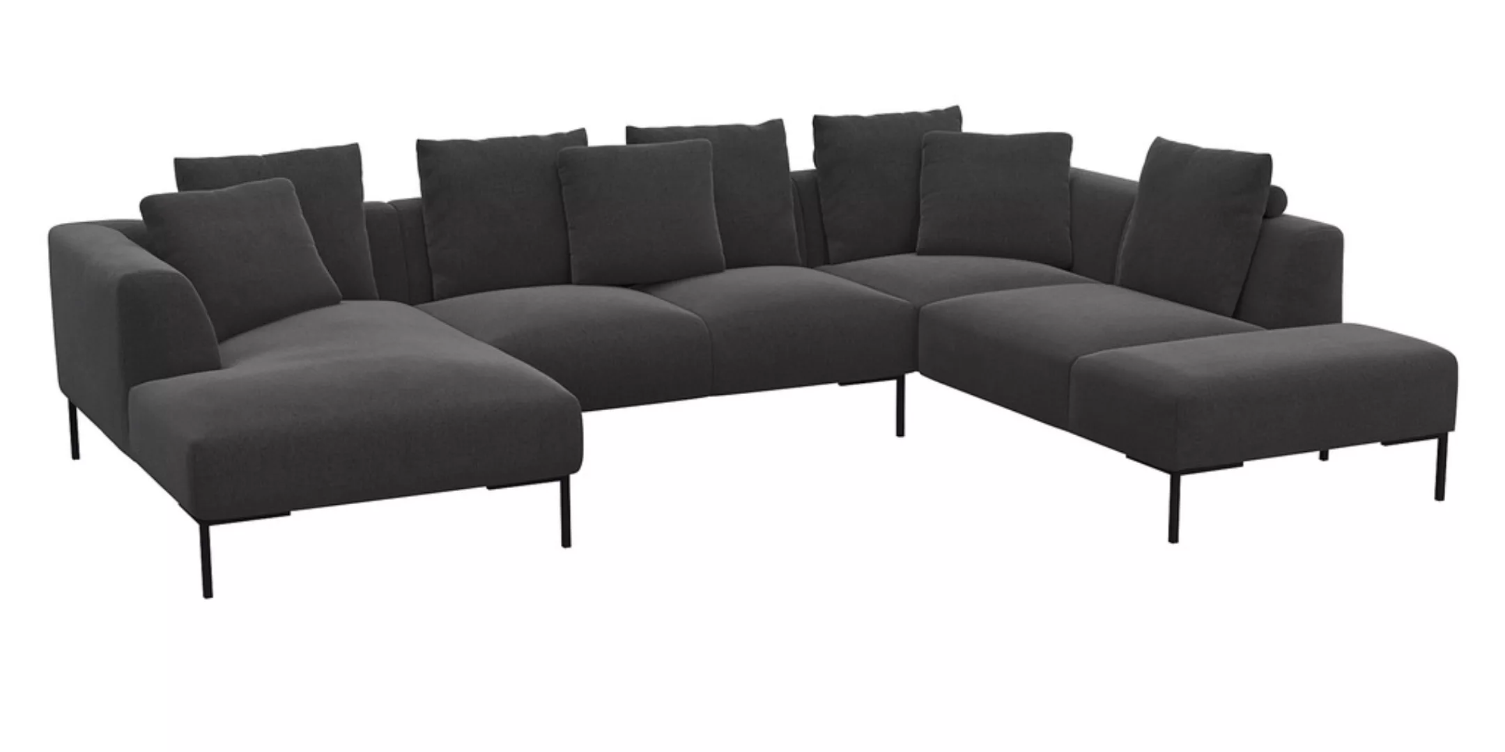 FLEXLUX Ecksofa »Sava U-Form, bequem und komfortabel durch den hochwertigen günstig online kaufen