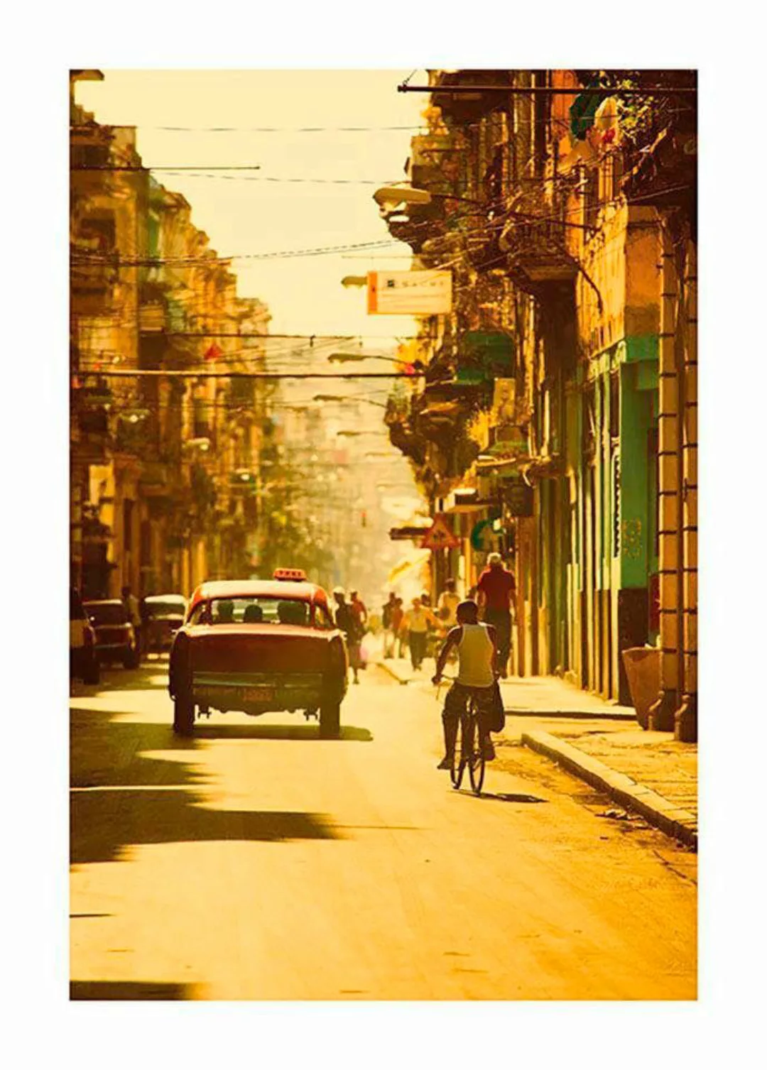 Komar Poster "Cuba Streets", Städte, (1 St.), Kinderzimmer, Schlafzimmer, W günstig online kaufen