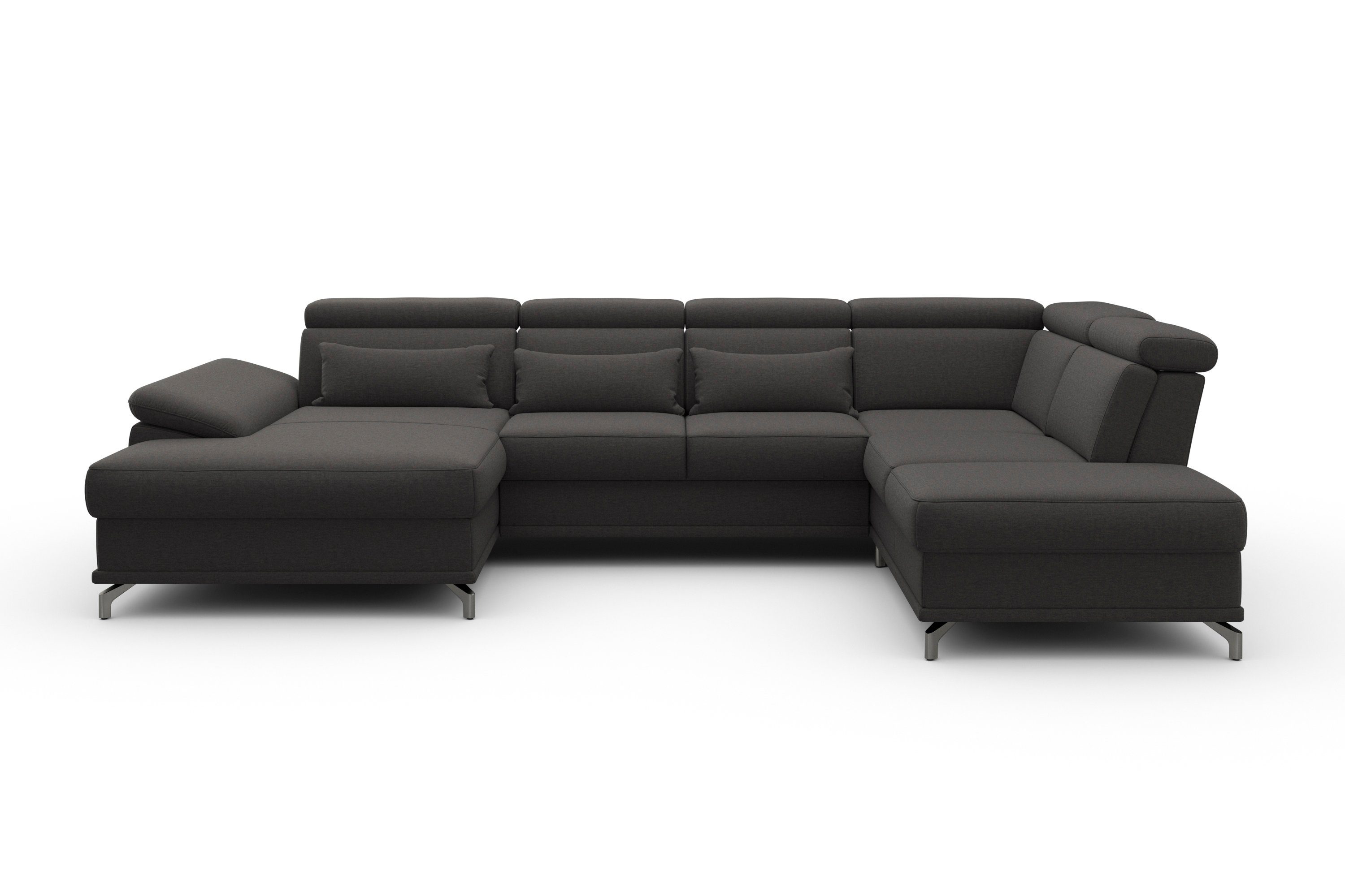 sit&more Wohnlandschaft "Cabrio U-Form, mit Sitztiefenverstellung, Arm- und günstig online kaufen