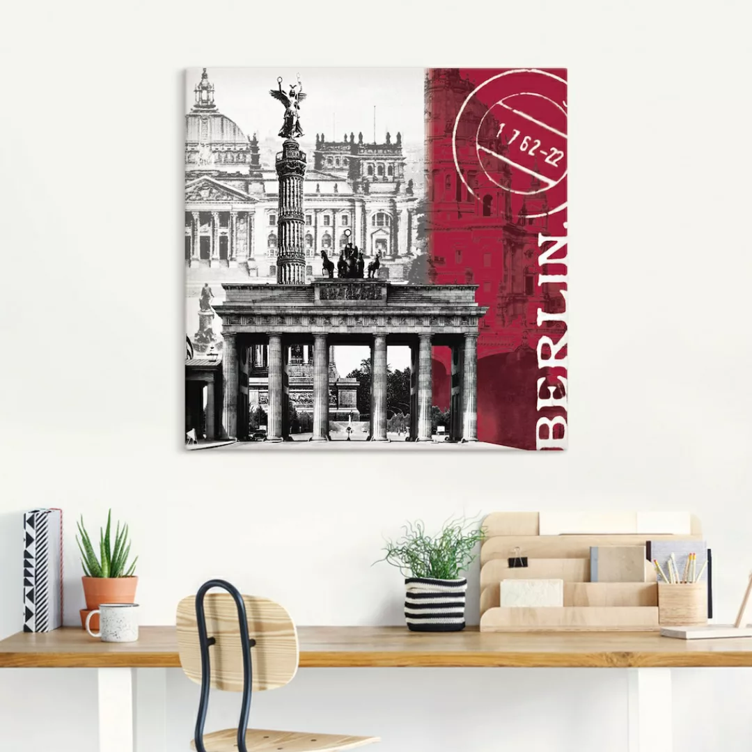 Artland Wandbild "Berlin I", Gebäude, (1 St.), als Alubild, Outdoorbild, Le günstig online kaufen