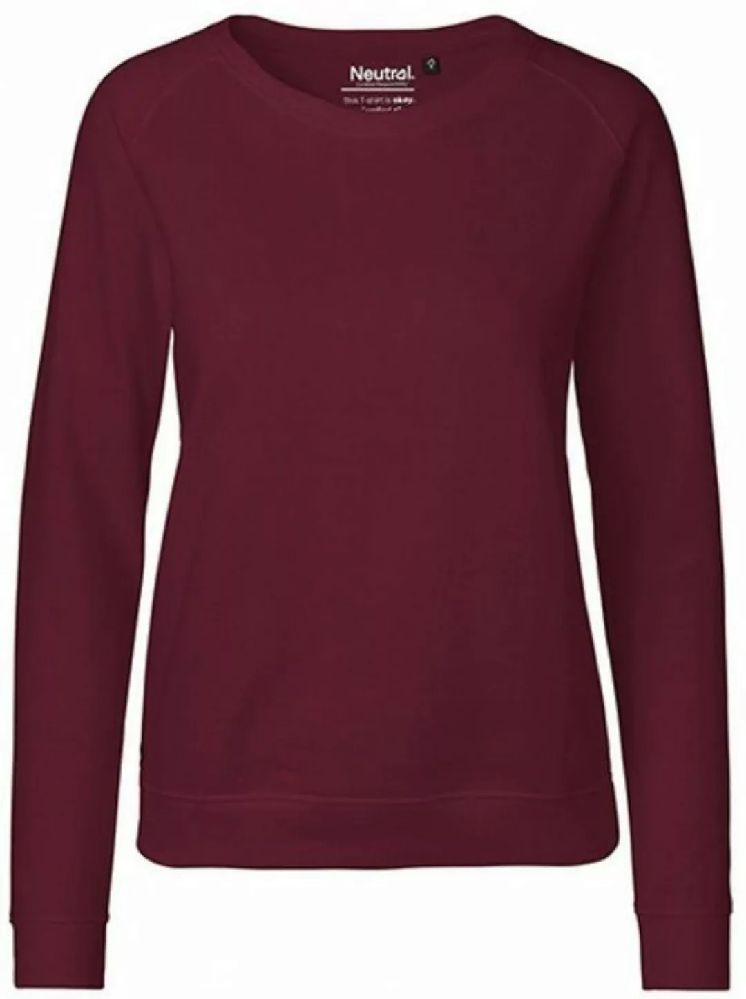 Neutral Sweatshirt Damen Sweatshirt / 100% Fairtrade Baumwolle günstig online kaufen