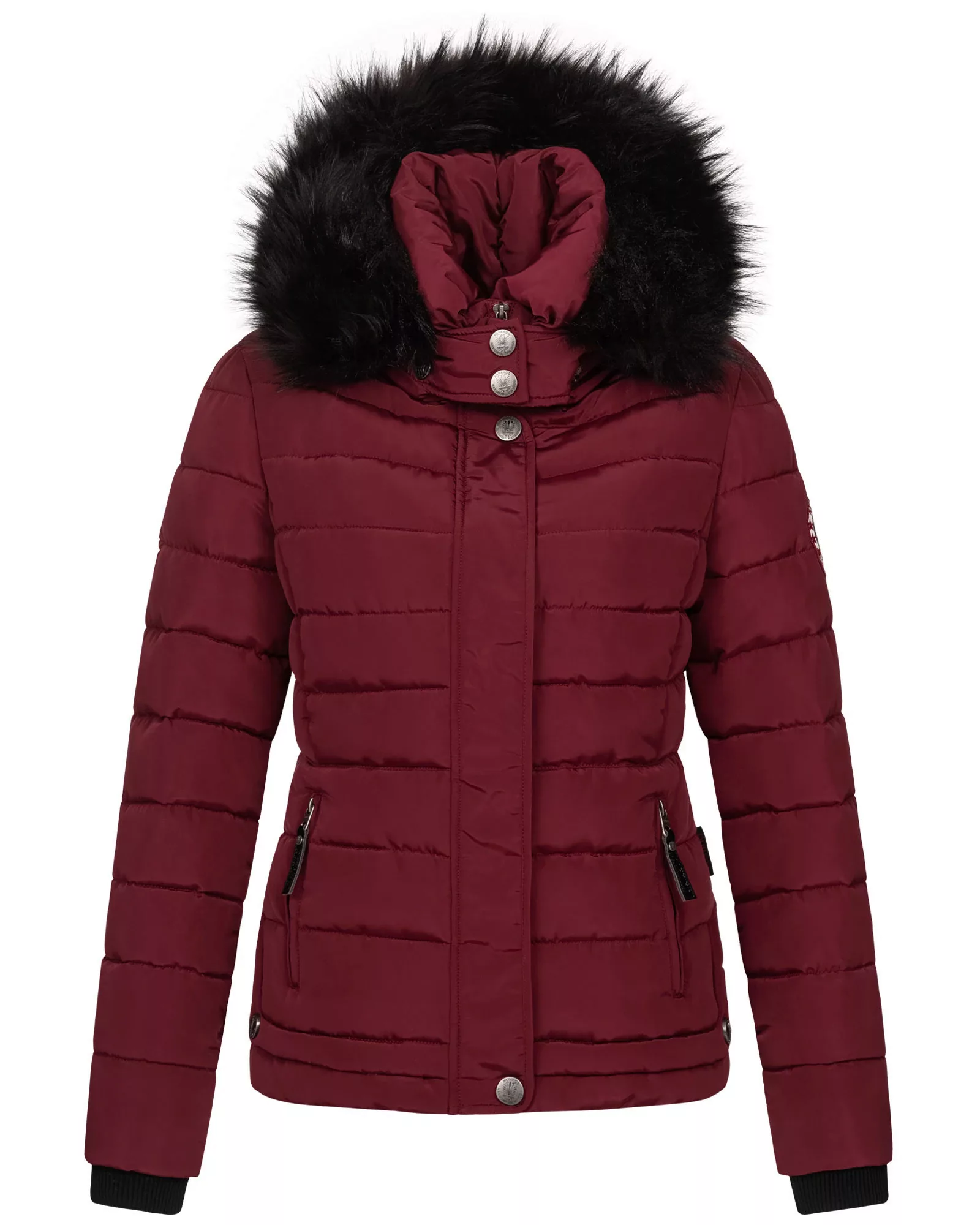 Navahoo Steppjacke "Chloe", hochwertige Winterjacke mit abnehmbarer Kapuze günstig online kaufen