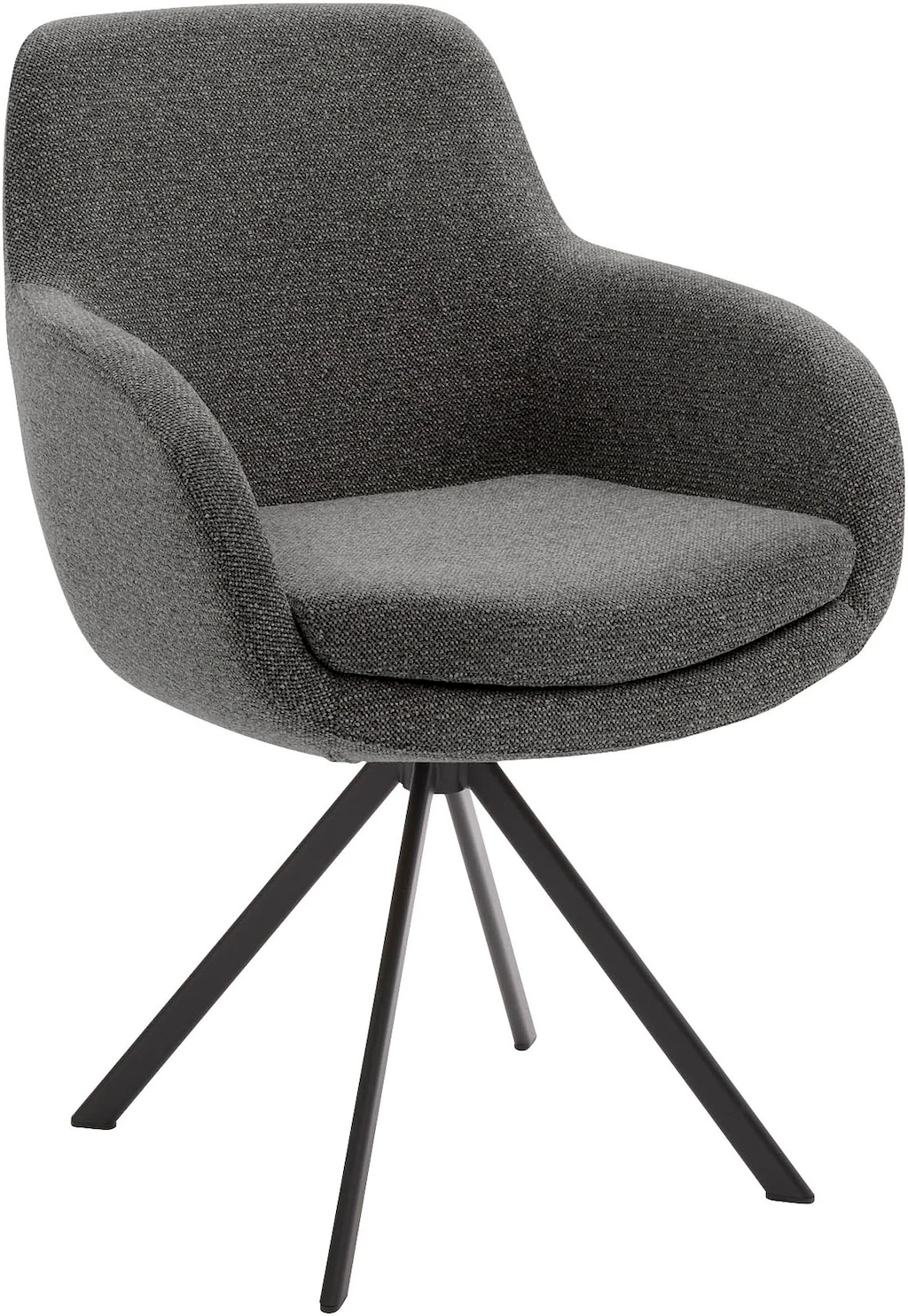 Musterring Esszimmerstuhl "Tavia", (Set), 2 St., Chenille, Stativgestell Ei günstig online kaufen