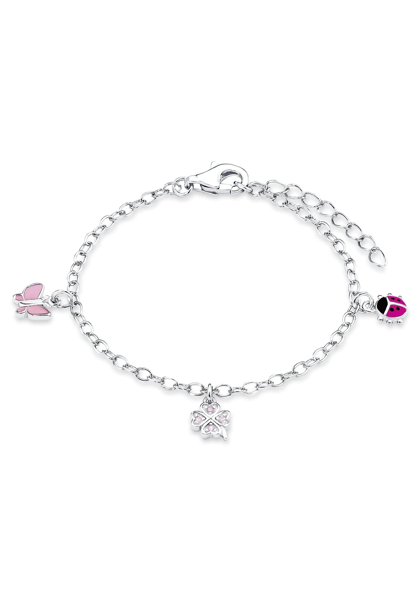 Prinzessin Lillifee Armband "9082414, Marienkäfer, Schmetterling, Kleeblatt günstig online kaufen