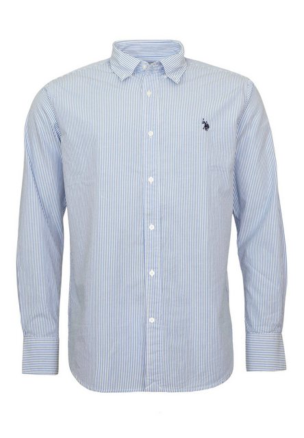 U.S. Polo Assn Langarmhemd Hemd Button Down Shirt (1-tlg) günstig online kaufen