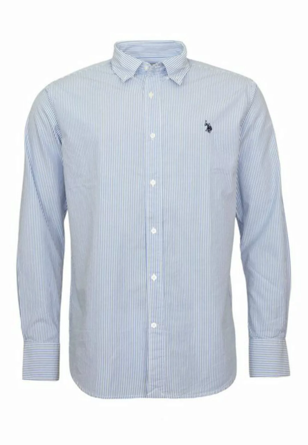 U.S. Polo Assn Langarmhemd Hemd Button Down Shirt (1-tlg) günstig online kaufen