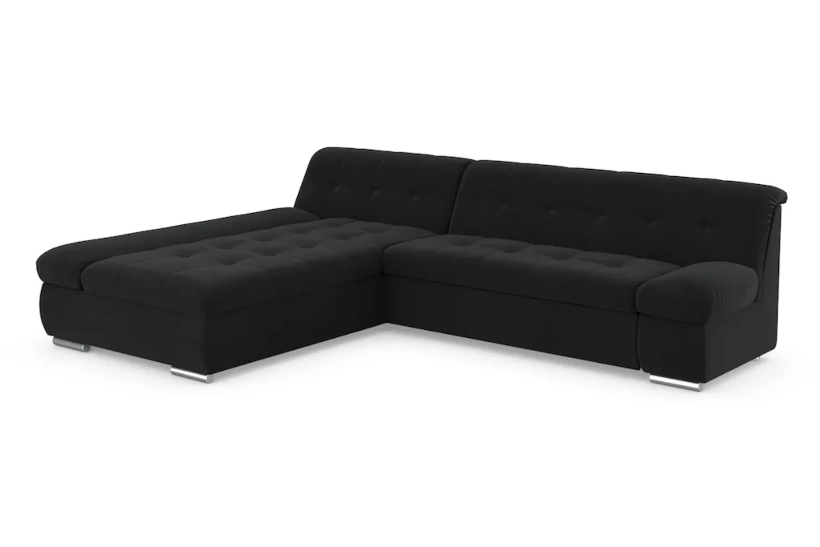 DOMO collection Ecksofa »Mona L-Form«, wahlweise mit Bettfunktion günstig online kaufen