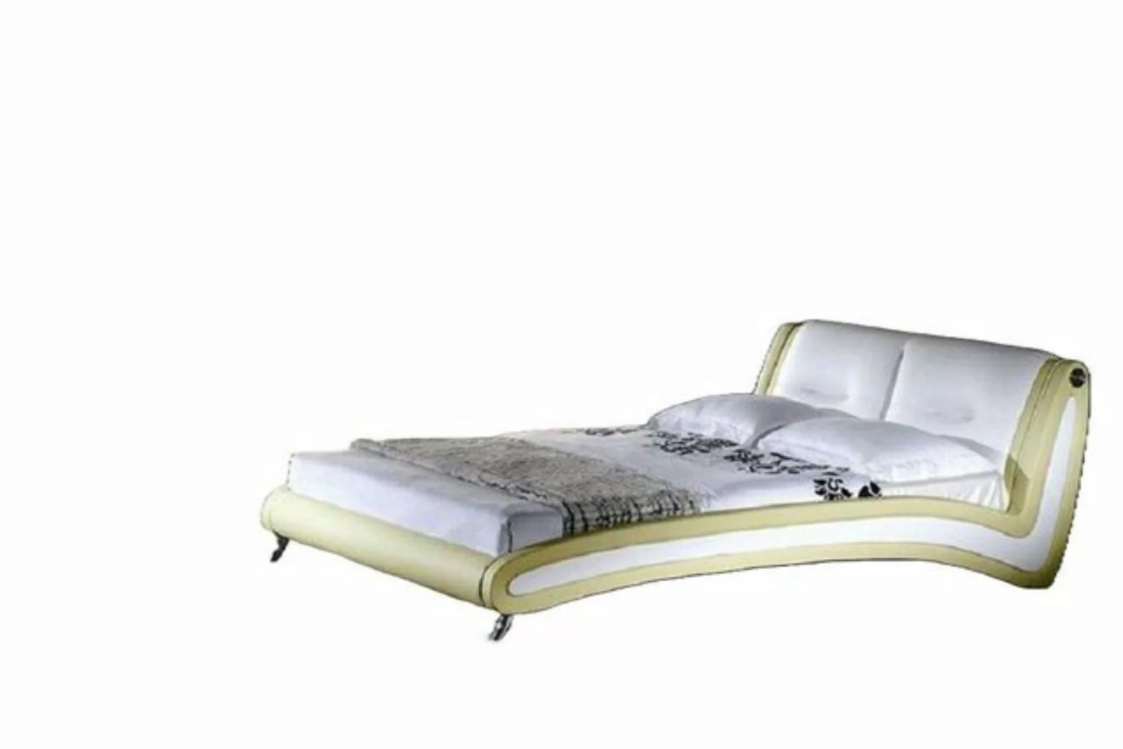 JVmoebel Bett Designer Bett Betten Doppelbett Polsterbett Schlafzimmer Neu günstig online kaufen