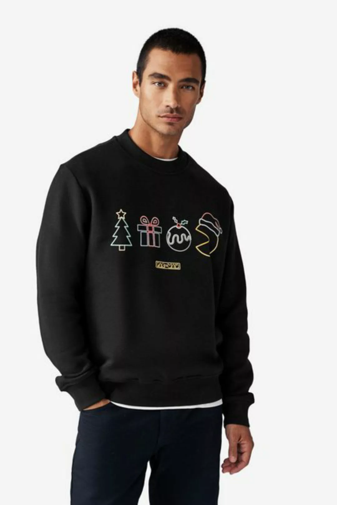 Next Sweater Weihnachtliches Gesteppes Hoodie (1-tlg) günstig online kaufen