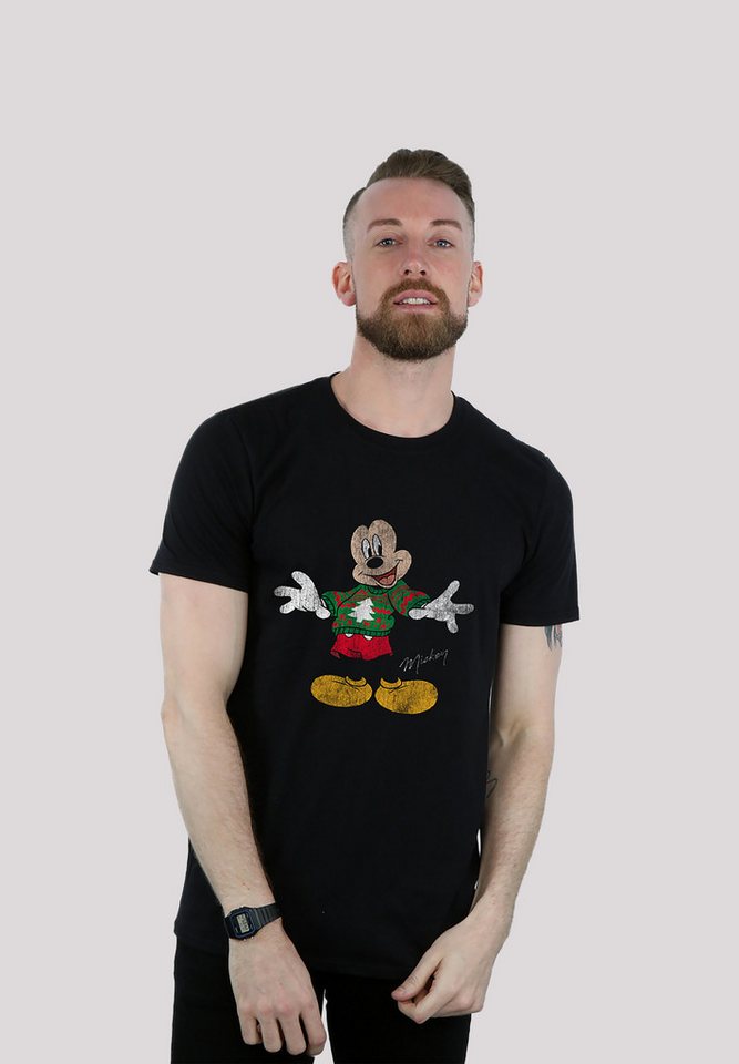 F4NT4STIC T-Shirt Disney Micky Maus Weihnachten Herren,Premium Merch,Regula günstig online kaufen