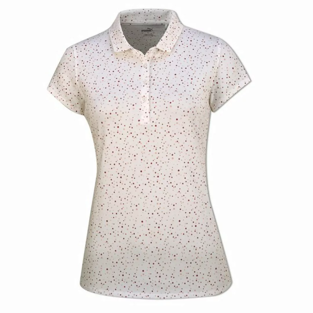 PUMA Poloshirt Puma Golf Polo Speckle Weiß Damen M günstig online kaufen