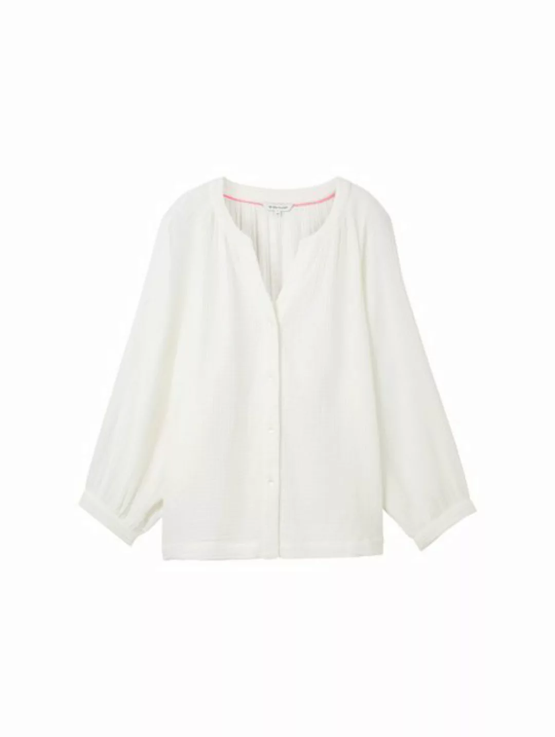TOM TAILOR Langarmbluse crinkle structure blouse günstig online kaufen