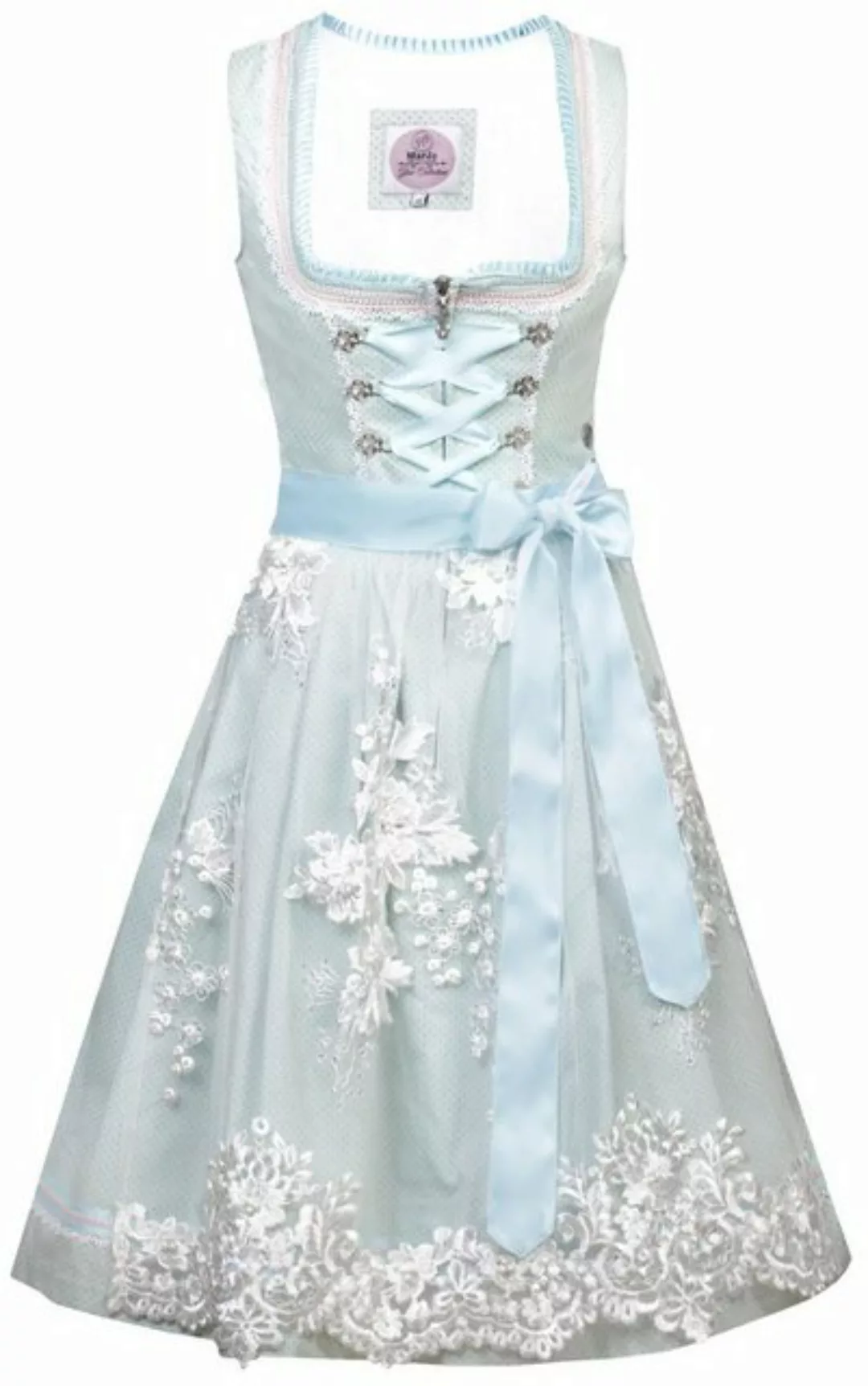 MarJo Dirndl Trachten Kleid 'Scarlett' Spitzenschürze 596658 günstig online kaufen