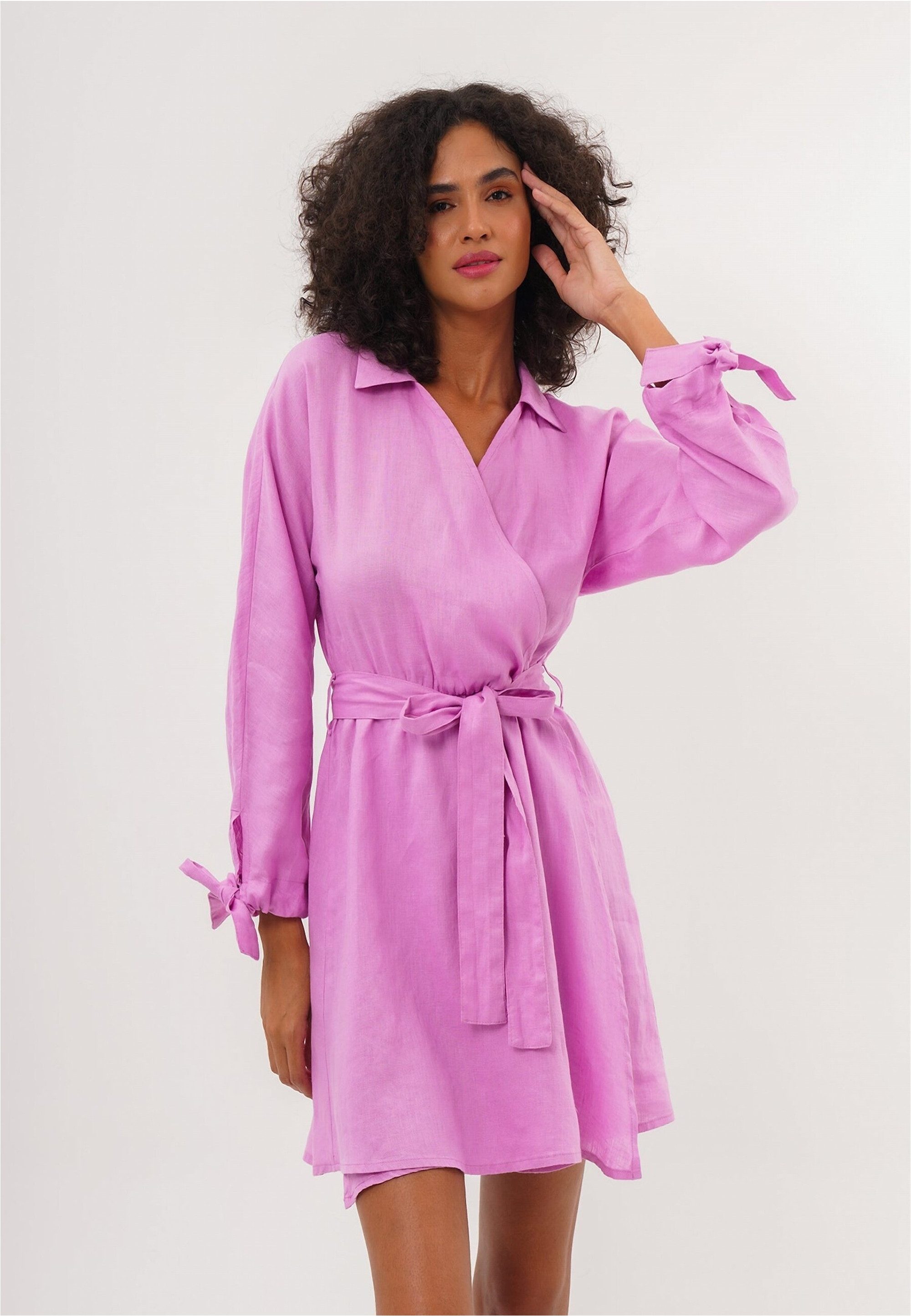 freshlions Jerseykleid "Joana", (1 tlg.), in Wickeloptik günstig online kaufen