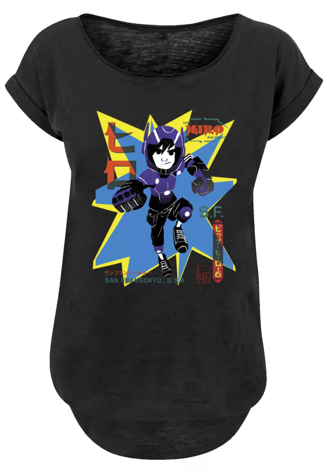 F4NT4STIC T-Shirt "Big Hero 6 Hiro Manga", Premium Qualität günstig online kaufen