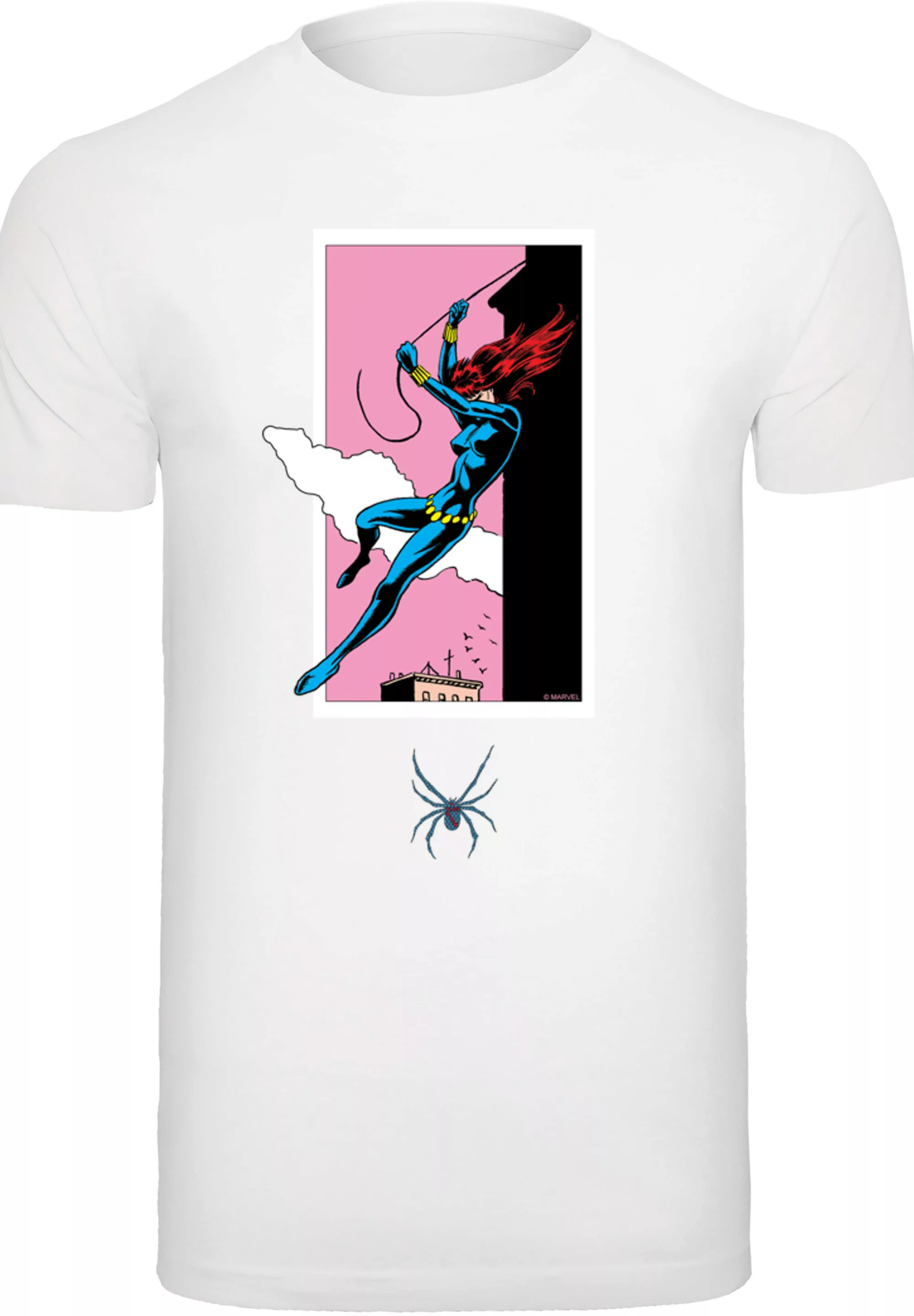 F4NT4STIC T-Shirt "T-Shirt Marvel Comics Black Widow Roof Jump", Herren,Pre günstig online kaufen