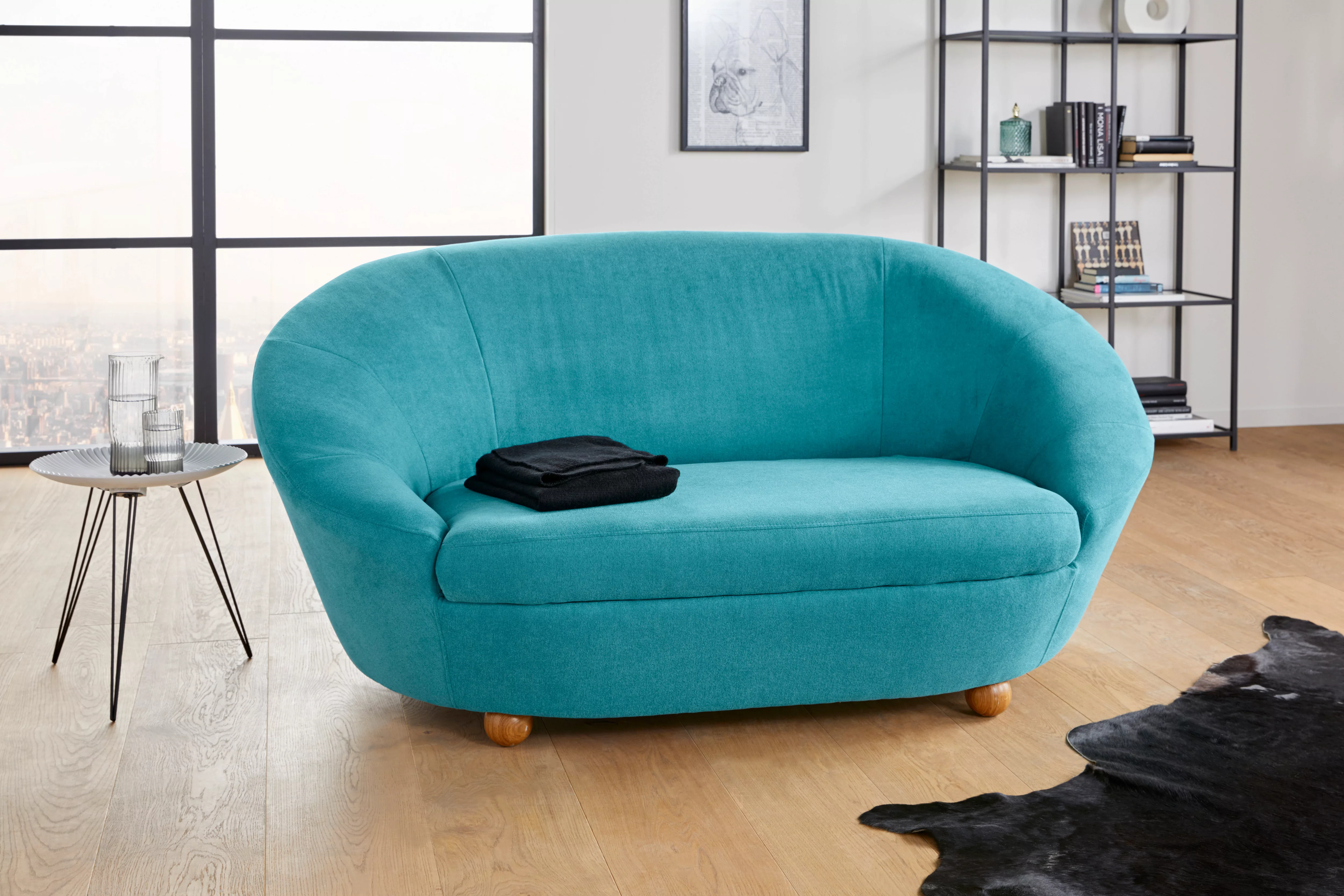 LOOKS by Wolfgang Joop Sofa "LooksIV", Rundsofa, in vielen frischen Farben günstig online kaufen