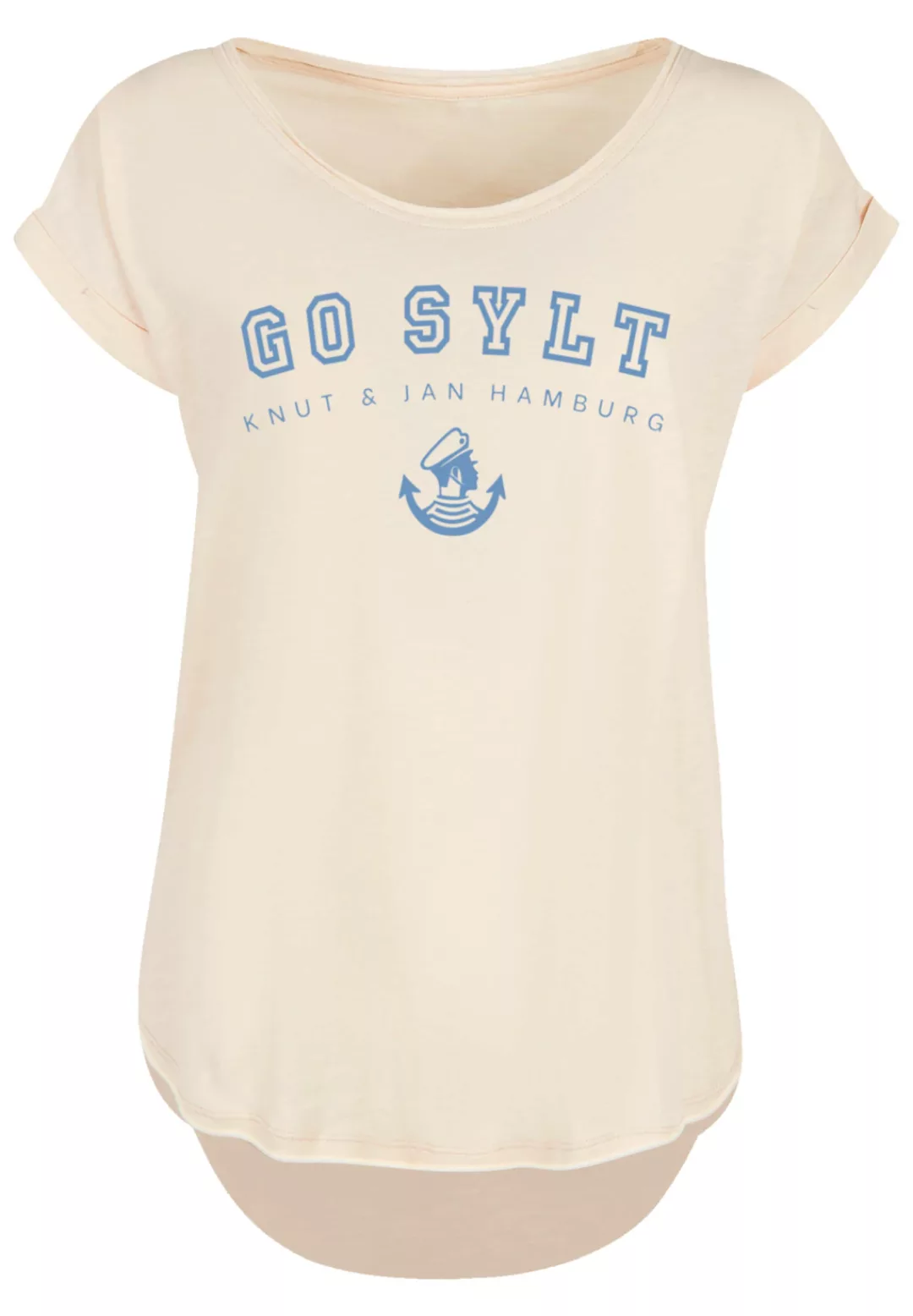 F4NT4STIC T-Shirt "PLUS SIZE Go Sylt", Print günstig online kaufen