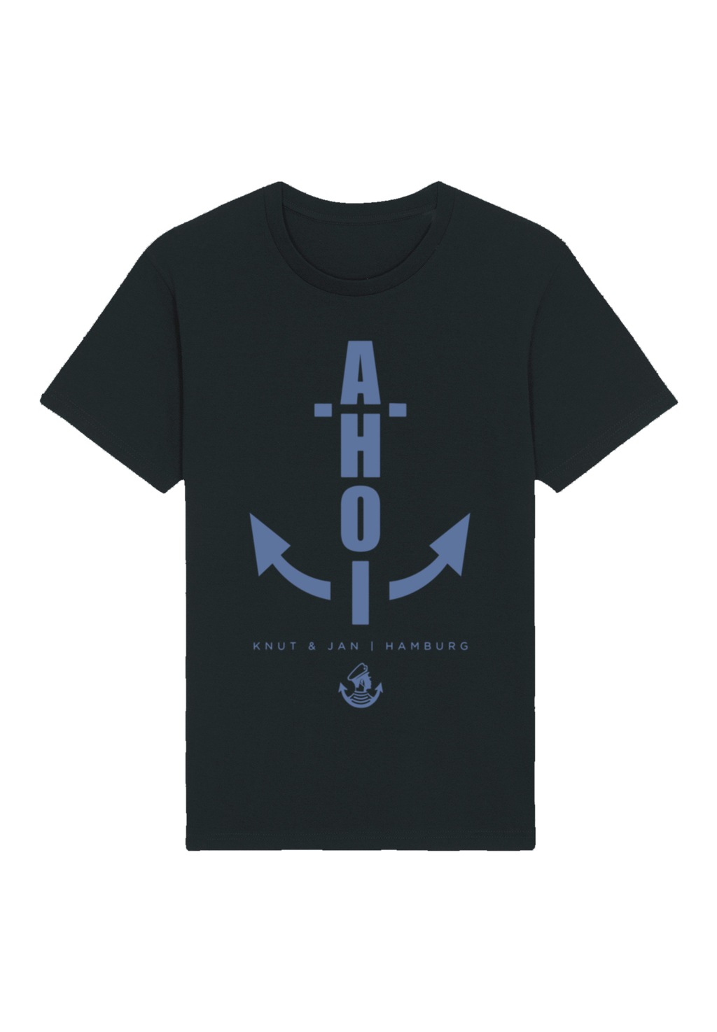 F4NT4STIC T-Shirt "Ahoi Anker Blau Knut & Jan Hamburg", Premium Qualität günstig online kaufen