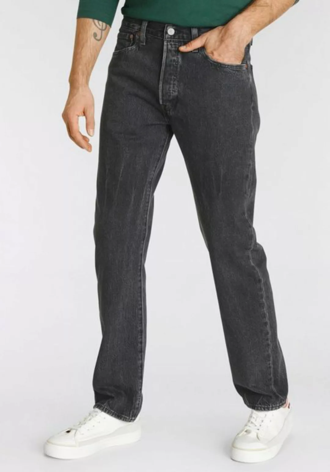 Levi's® Straight-Jeans 501 LEVI'S ORIGINAL mit Markenlabel günstig online kaufen