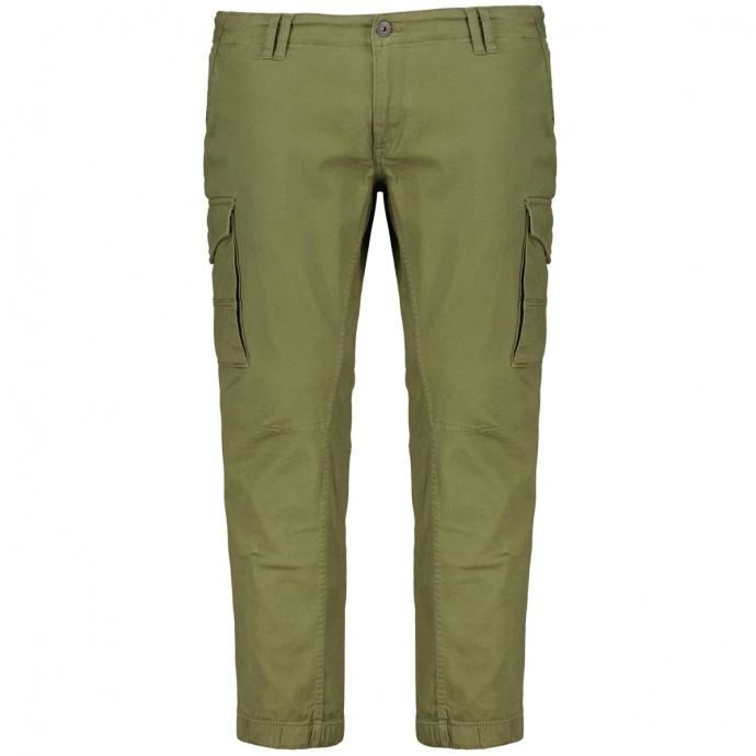 Jack & Jones Herren Cargo Hose JPSTPAUL JJFLAKE Plussize - Slim Fit - Grün günstig online kaufen