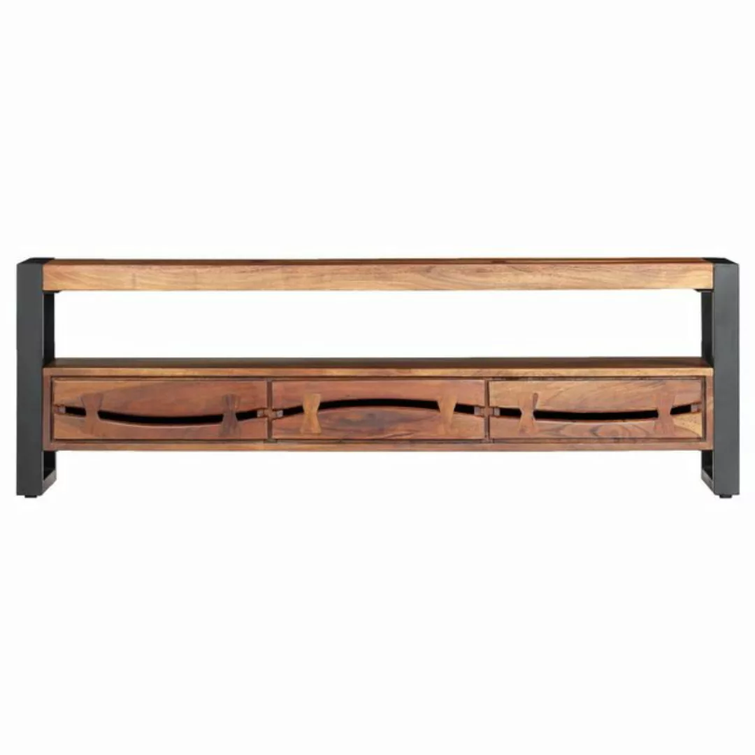 Tv-schrank 140×30×45 Cm Massivholz Akazie günstig online kaufen