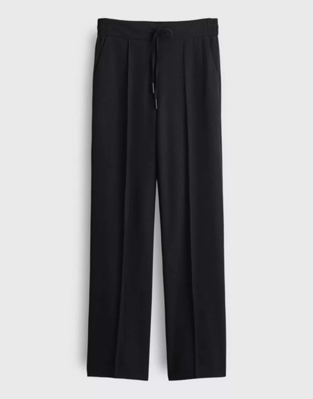 OPUS Bundfaltenhose Melane french black günstig online kaufen