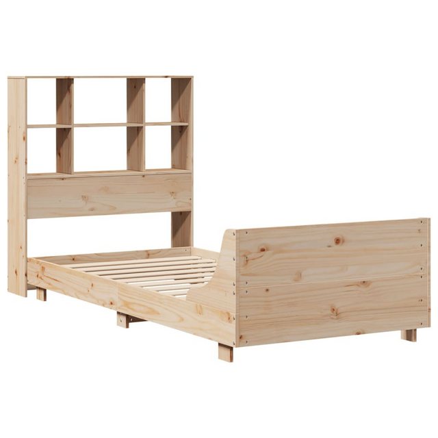 vidaXL Bett Massivholzbett ohne Matratze 75x190 cm Kiefernholz günstig online kaufen