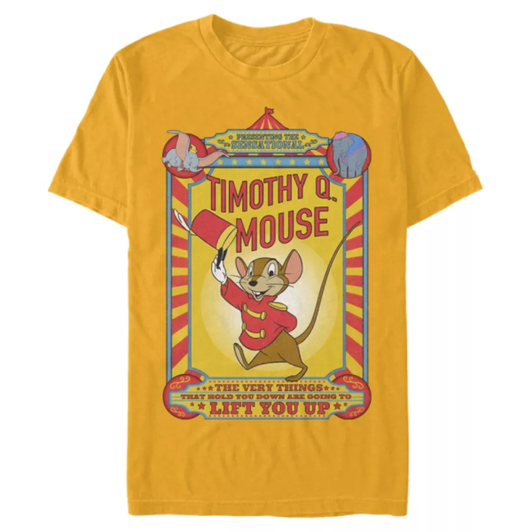 Disney Classics - Dumbo - Timothy Mouse Poster - Männer T-Shirt günstig online kaufen