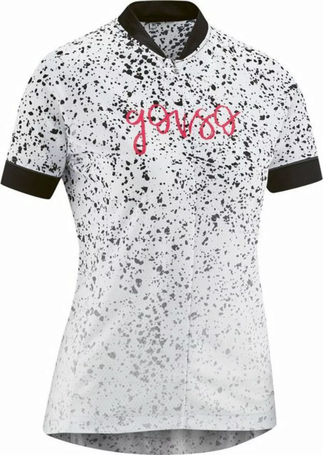 Gonso Poloshirt Da-Bikeshirt-1/2-HZ Viso WHITE / BLACK günstig online kaufen