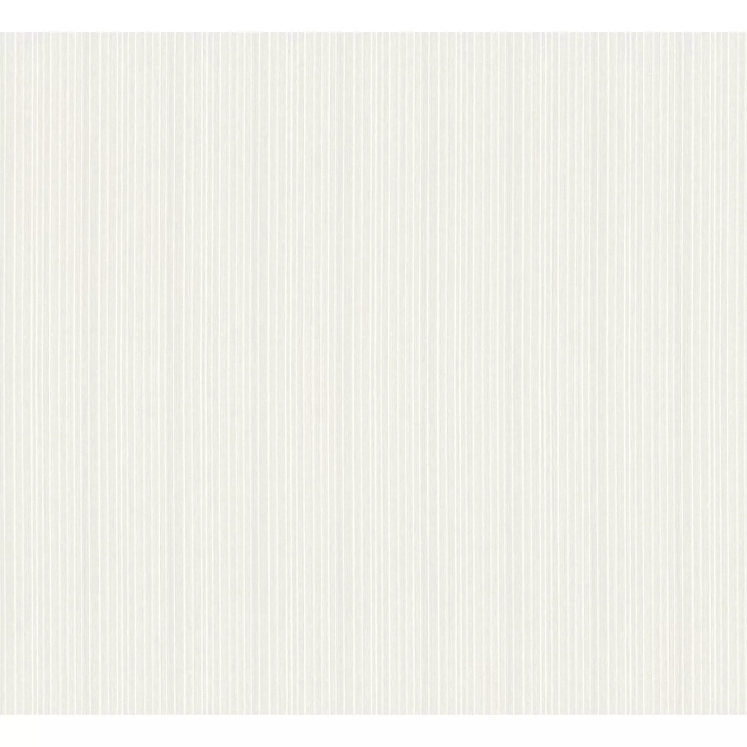 Glööckler Vliestapete Imperial Uni Streifen Weiß günstig online kaufen